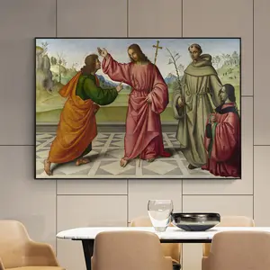 Wholesale Wall Decor Art Classical Christian Jesus Picture Canvas Hand Painting