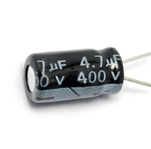 High quality and the lowest price 400 V 4,7 UF electrolytic power capacitor 4,7 UF 400 V 8*12mm - Product Image 2