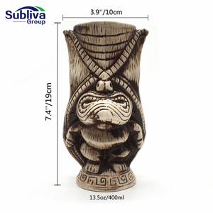 Ceramic Kane Tiki Mug 430ml <strong>Bar</strong> <strong>Tool</strong> - Product Image 2