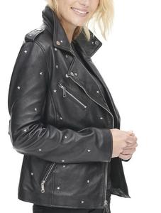 Veste en cuir deux pièces pour femmes avec gilet détachable assorti à plusieurs couches polyvalentes pour des tenues modernes et élégantes - Product Image 5