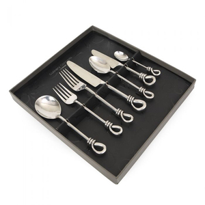 Juego de Cubiertos de acero inoxidable pulido de 7 piezas - Product Image 1