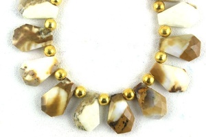 Perles de jaspe Mookaite naturel à facettes de forme fantaisie 2022 populaire fabricant en gros authentique de haute qualité - Product Image 4