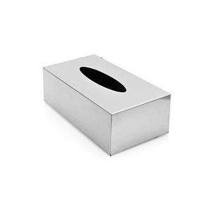 Servilletero de estaño galvanizado de forma cuadrada moderna hecho a mano Almacenamiento de mesa de hierro de calidad superior para hoteles y Estilo Vintage - Product Image 3