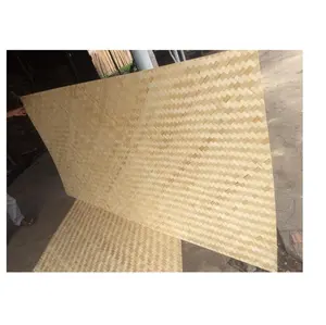 波纹竹屋面板-竹织带手杖-竹屋顶 (Ms.桑迪84587176063 WS)