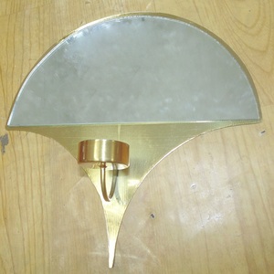 Lampe en cristal suspendue au mur, bougeoir décoratif pour mariage, fête et décoration de la maison - Product Image 2