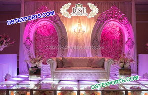 Marcos traseros de escenario para boda asiática, Marcos traseros para boda india - Product Image 3