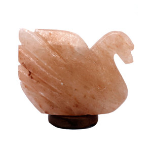 Lámparas artesanales de sal del Himalaya, lámpara de sal con forma de pato, Cisne, el mejor para las empresas de salud, 100% - Product Image 2
