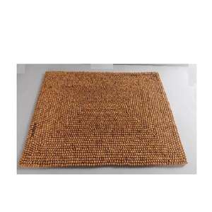 Tapis de Table en perles de bois, nouveaux dessous de verres, disponibles dans les autres couleurs, ustensiles de Table, - Product Image 2