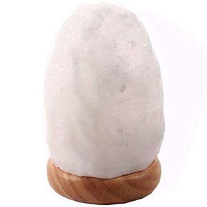 Himalayan <b>Snow</b> White Natural <b>Salt</b> Lamps 2-3 Kg, Crystal Himalayan Wall <b>Salt</b> Light Natural <b>Salt</b> Rock Air Purifier Night Lamp - Product Image 1