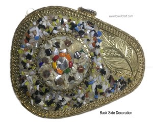 Metal Vintage Beaded <b>Coin</b> Purse Bags Handbag & <b>cases</b> - Product Image 3