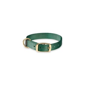 Luxury Classic Style Leather <b>Dog</b> Collar with Fancy Ribbons Decorative Solid Pattern - Product Image 2
