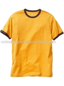 Premium 100% algodón Loose Fit Printed T-Shirts para hombres Cómodo Ringer & Stylish Factory Direct - Product Image 3