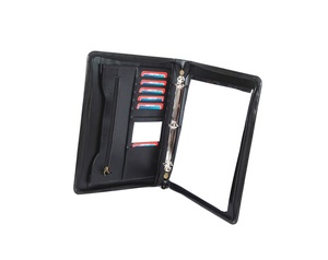 Reliure à 3 anneaux en cuir/reliure décorative à 3 anneaux - Product Image 1