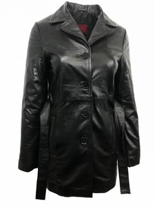 Simple Everyday Leather Jacket Women Casual Slim Fit Lightweight Outerwear Fashionable Travel Wear Comfortable Outfit - Product Image 4