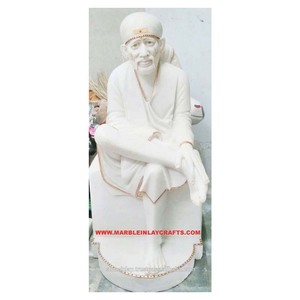 รูปปั้นสำหรับบูชารูปปั้นหินอ่อนสีขาวที่มากรานา - Product Image 1