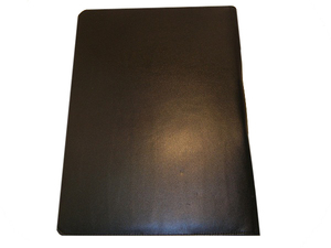 Pochette de conférence A4 personnalisée avec fermeture éclair, étui de portefeuille en cuir, organisateur de portefeuille d'affaires - Product Image 3