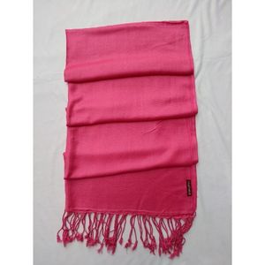 Maroon Wool Pashmina Scarf Winter Long Solid Color Women's Fringed Edge Daily Wear Breathable Lightweight Durable Luxury - Product Image 1