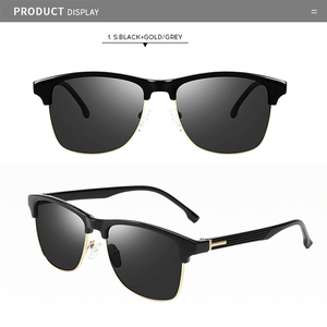 Historia WD201960 Europa las mujeres marrón marco medio de gafas de sol con lentes polarizadas espejo - Product Image 2