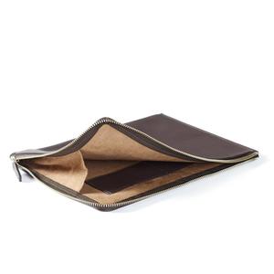 Cartera de mano de calidad para hombre, bolso de cámara de neopreno suave de cuero PU largo con cremallera y cierre de cremallera, bolso sin espejo - Product Image 2