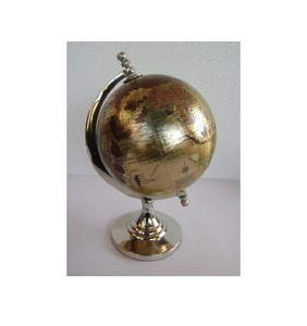 El Mejor Globo Terráqueo de Aluminio, Globo Geográfico, Decoración de Mesa - Product Image 2