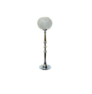 Wholesale Tall <b>Crystal</b> <b>Ball</b> Wedding Centerpiece and Tall Candle Holders for Weddings Manufacturer - Product Image 1