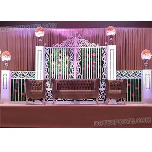 À la mode De Mariage Asiatique Arrière-Scène de cadre Luxueux Américain Scène De Mariage Haut De Gamme Hollywood Scène De Mariage - Product Image 1