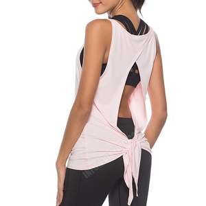 Débardeur de Sport ample et à séchage rapide pour femmes, maillot de Yoga, Fitness, sans manches, pour la course et l'entraînement, nouveau Style, été, - Product Image 2