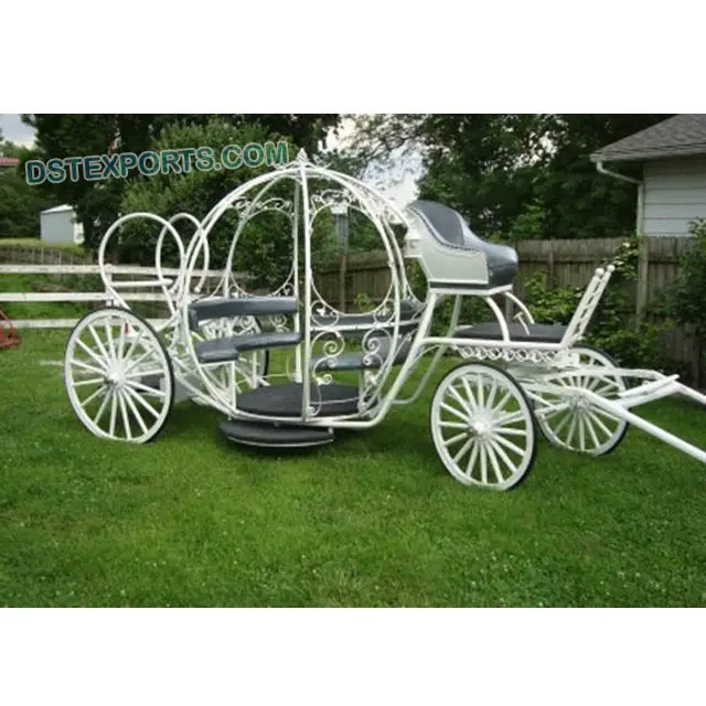 Australische Cinderella Bruiloft Paard Rijtuigen Wedding Sprookje Thema Cinderella Winkelwagen Best Western Bruiloft Assepoester Carr