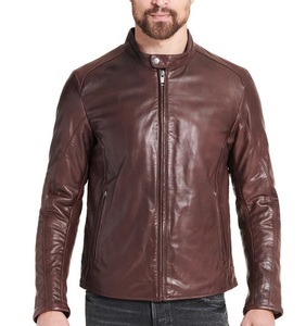 Chaqueta de cuero inspirada estilo motero chaqueta de moto | Chaqueta de moda clásica de cuero real - Product Image 2