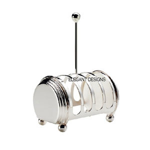 Soporte de estante para tostadas chapado en oro personalizado de lujo al por mayor accesorio de cocina hecho a mano de estilo moderno metal y acero de última calidad - Product Image 4