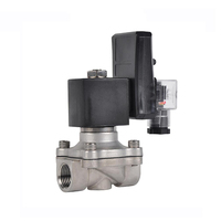 Vanne solénoïde à minuterie en acier inoxydable 304 COVNA DN25 1 pouce 2 voies 220V AC normalement fermée