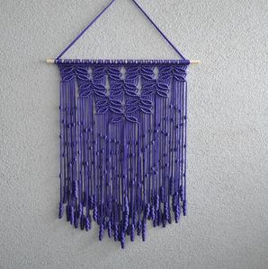 Macramé atrapasueños De Luna bohemio hecho a mano para niños, guardería o habitación de bebé, decoración de pared para el hogar, regalo hecho de tela duradera - Product Image 4