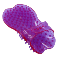 ALLWINWIN SCM04 Masseur de cuir chevelu - Brosse à cheveux avec sangle réglable pour le shampoing