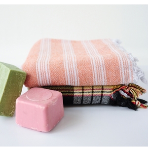 100% Turkish Fouta <b>Towel</b> with Custom Logo and Design Cotton Soft Absorbent Wholesale Organic for <b>Beach</b> Use Indian Exporter - Product Image 3