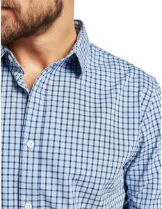 Bangladesh Factory Direct 100% Cotton Plaid <b>Shirt</b> for <b>Men</b> <b>Long</b> <b>Sleeve</b> Casual Breathable Poplin Fabric Wholesale Custom Designs - Product Image 2