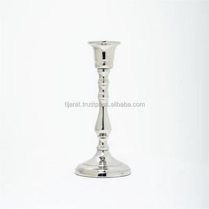 NUEVA LLEGADA PORTAVELAS DE BODA SOPORTE DE VELAS DE METAL DECORATIVO PARA EL HOGAR SOPORTE DE PILAR DE VELA MÁS VENTA - Product Image 4