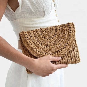 New Model Raffia Clutch Bag From Vietnam - Product Image 5