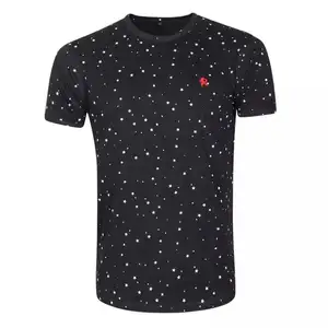 T-shirt en coton pour hommes, Slim et estival, avec impression AOP, collection du Bangladesh, collection 2020