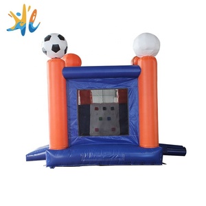 Precio de fábrica casa saltando de fútbol inflable de diapositivas combo - Product Image 5