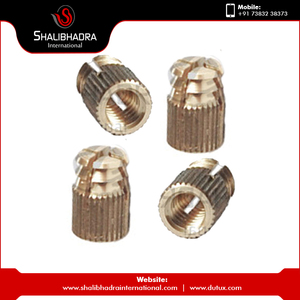 Tuerca de inserción de espiga de extensión de rosca M3 de latón cromado Tuercas pulidas - Product Image 4