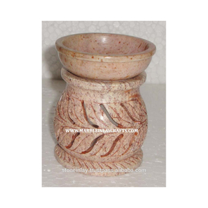 Beautiful Handmate Soapstone Aroma <b>Oil</b> Warmer - Product Image 1
