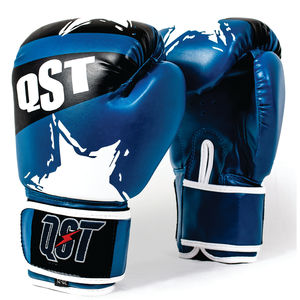 Guantes de boxeo de entrenamiento profesional con logotipo personalizado Diseño clásico de cuero de perforación dura para la práctica de artes marciales - Product Image 5