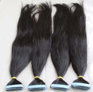 เทป100% เลมี่ตรงในส่วนขยายของผมชนิดคู่-วัตถุดิบ - Product Image 1