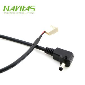 OEM Molex ปลั๊ก DC ไปยังโมเล็กซ์, ชิ้นส่วนสายเคเบิล2.54มม. x1.7มม. ทำมุมด้านขวา2045 - Product Image 1