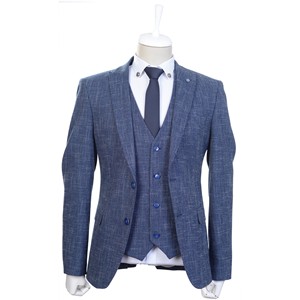 ชุดสูทผู้ชาย ชุดแต่งงานผู้ชายสั่งทําพิเศษหรูหราคุณภาพสูงผลิตในตุรกี ชุดแบรนด์มืออาชีพการผลิตใหม่ - Product Image 1