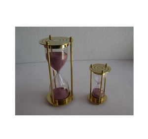 Metal <b>Sand</b> <b>Timer</b> Creative Home Living Room Decoration Metal Vintage <b>Sand</b> Hourglass Decoration <b>Timer</b> Clock Hourglass - Product Image 5