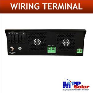 Invertisseur solaire PIP3024MSXE 3KVA 3000W 24V/230V MPP, réseau AC, chargeur solaire MPPT 60A, RS232, certifié CE, sortie monophasée pure - Product Image 4