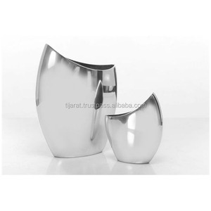 Venta caliente florero de Metal hecho a mano florero de mesa de boda para decoración del hogar accesorio de diseñador elegante - Product Image 4