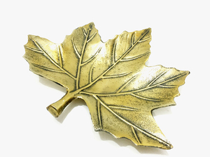 Table de mariage décoratif moderne en métal forme de feuille plateau de service pour la maison hôtel et restaurants avec logo personnalisé - Product Image 6