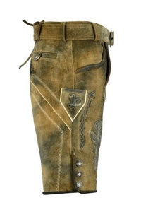 บาวาเรียน antik Trachten lederhosen herren Oktoberfest Kurz lederhose 2025 - Product Image 4